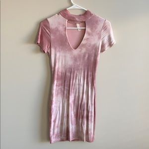 Curvy Acid Pink Dress